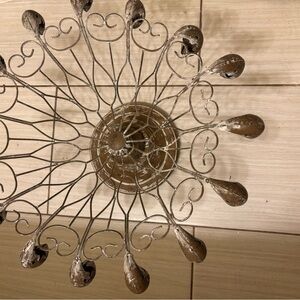 Vintage Metal Fruit Basket / Bowl